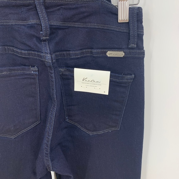 Kancan Topanga High Rise Skinny Ankle Bib Overalls Sz s - Picture 8 of 13